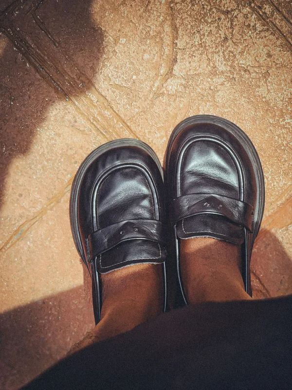 Hand-Sewn Calfskin Loafers alternate view