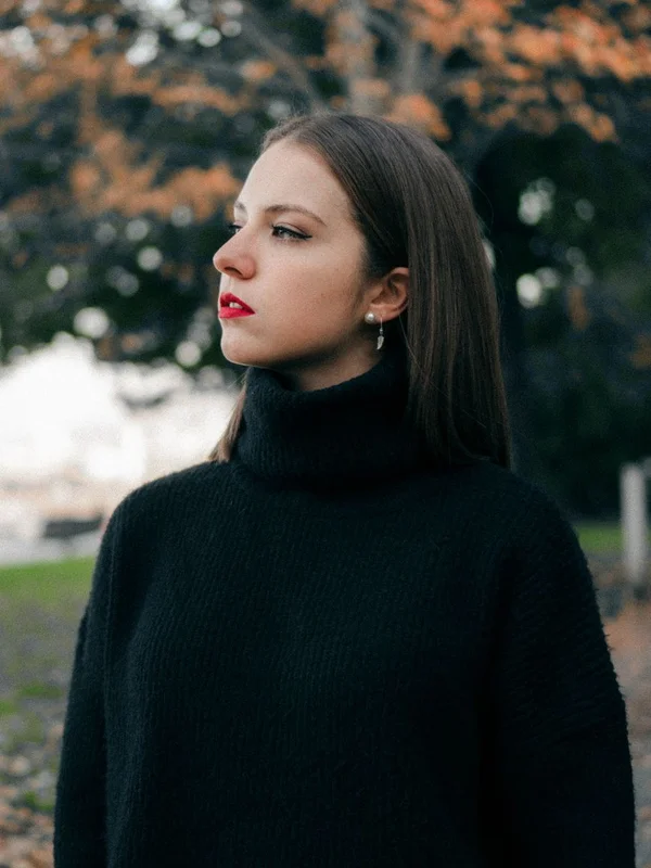 Seamless Cashmere Mockneck alternate view